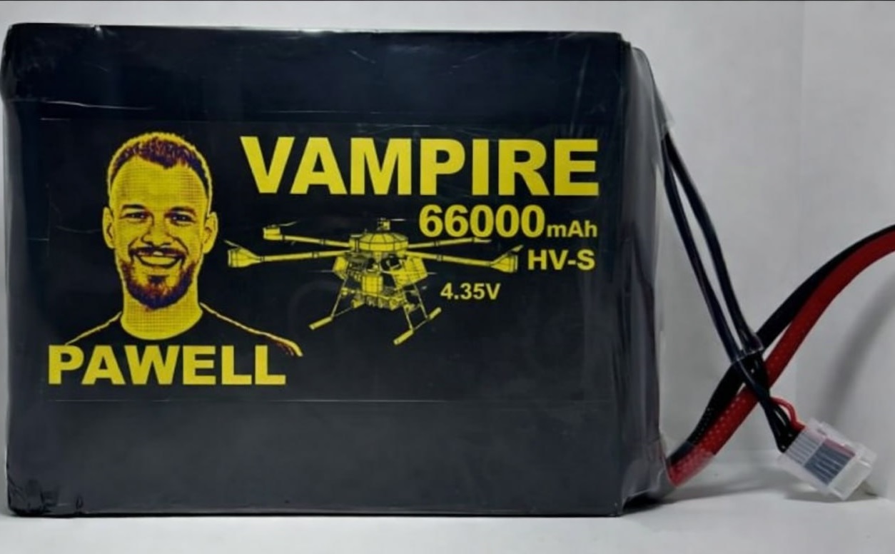 Акумуляторна батарея 6S1P, 66000 mAh для БПЛА Vampire